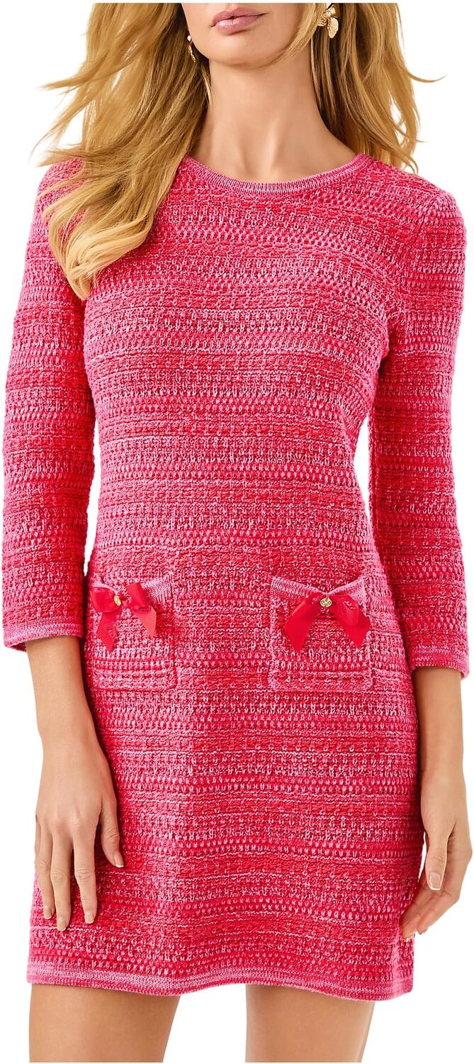 Женское платье-свитер Rhysa Lilly Pulitzer, Cherry Red
Женское платье-свитер Rhysa Lilly Pulitzer, Cherry Red
