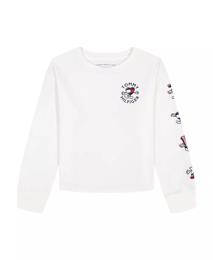 Детская футболка с длинным рукавом Mascot для девочек 7-16 лет Tommy Hilfiger, белый
Детская футболка с длинным рукавом Mascot для девочек 7-16 лет Tommy Hilfiger, белый