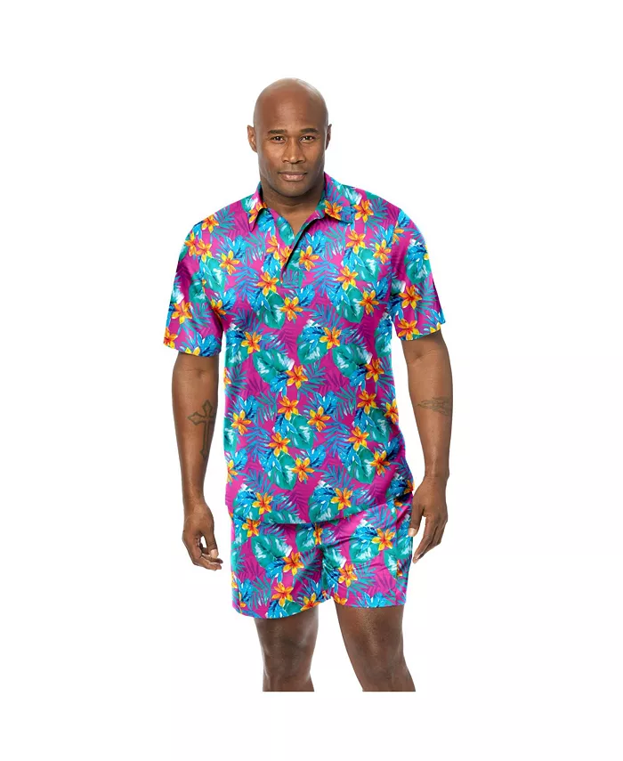 Мужская поло с эластичной тканью для активного образа жизни KingSize, мультиколор
Мужская поло с эластичной тканью для активного образа жизни KingSize, мультиколор