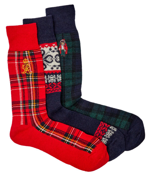 Носки Polo Ralph Lauren с добавлением шерсти, 3 пары
Носки Polo Ralph Lauren с добавлением шерсти, 3 пары