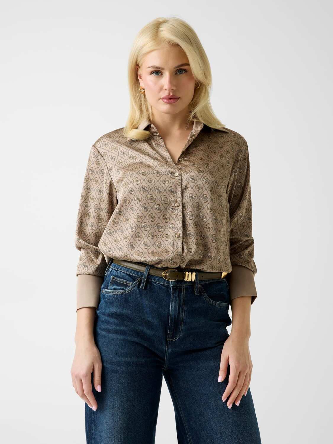 GUESS Рубашка в цвете Camel
GUESS Рубашка в цвете Camel