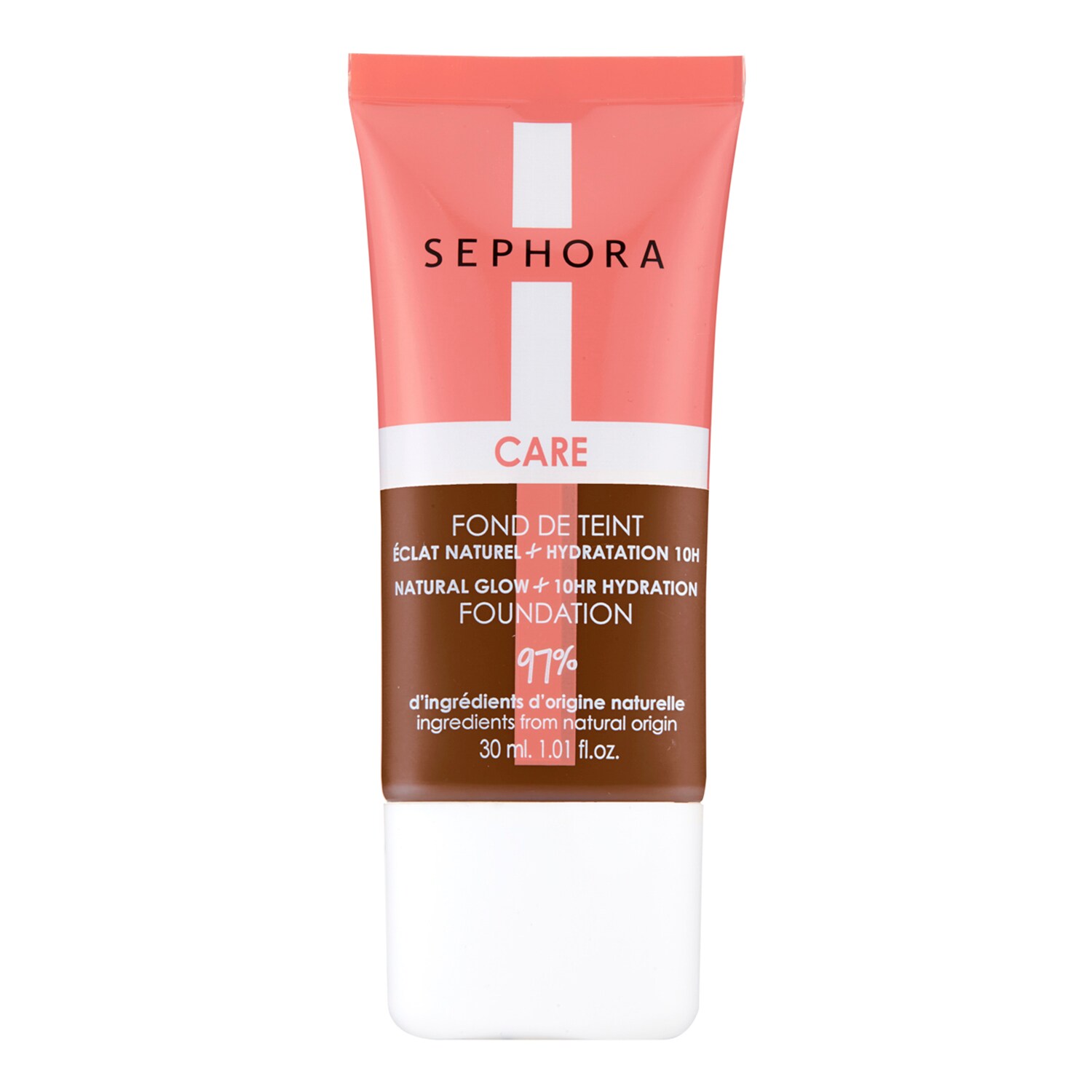 Тональная основа Care Foundation Sephora Collection, 59 N (Deep Neutral) 30 ml
Тональная основа Care Foundation Sephora Collection, 59 N (Deep Neutral) 30 ml