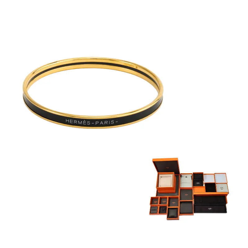 HERMES Позолоченные браслеты унисекс черные
HERMES Позолоченные браслеты унисекс черные