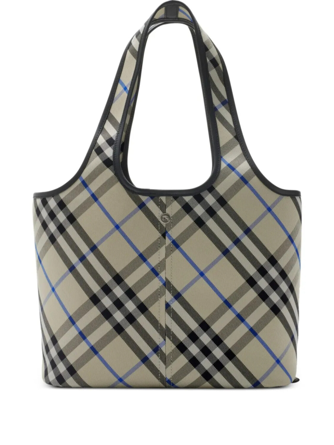 Сумка-тоут Burberry маленькая в клетку, нейтральный
Сумка-тоут Burberry маленькая в клетку, нейтральный