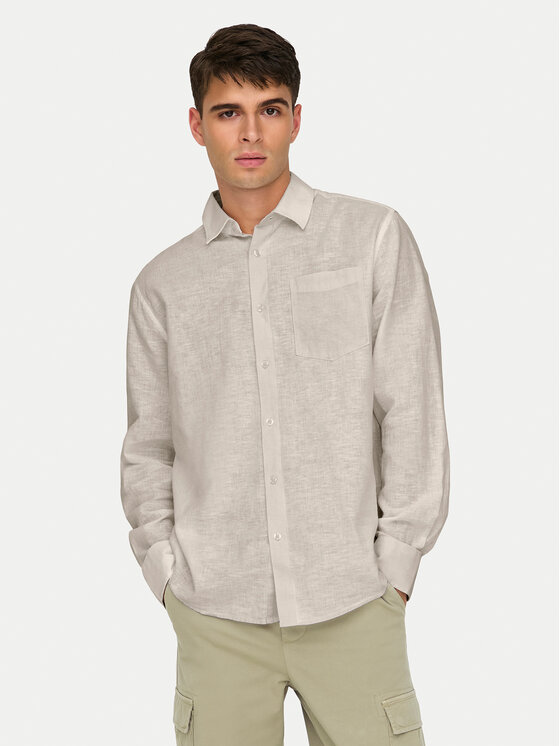 Рубашка обычного кроя Caiden 22031804 Only & Sons, бежевый
Рубашка обычного кроя Caiden 22031804 Only & Sons, бежевый