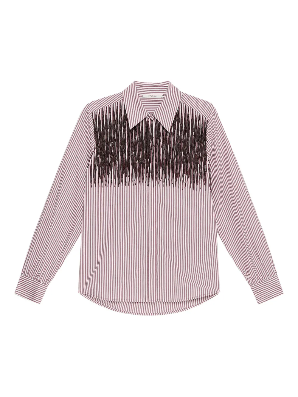 Полосатая рубашка с пайетками Maliparmi, красный
Полосатая рубашка с пайетками Maliparmi, красный