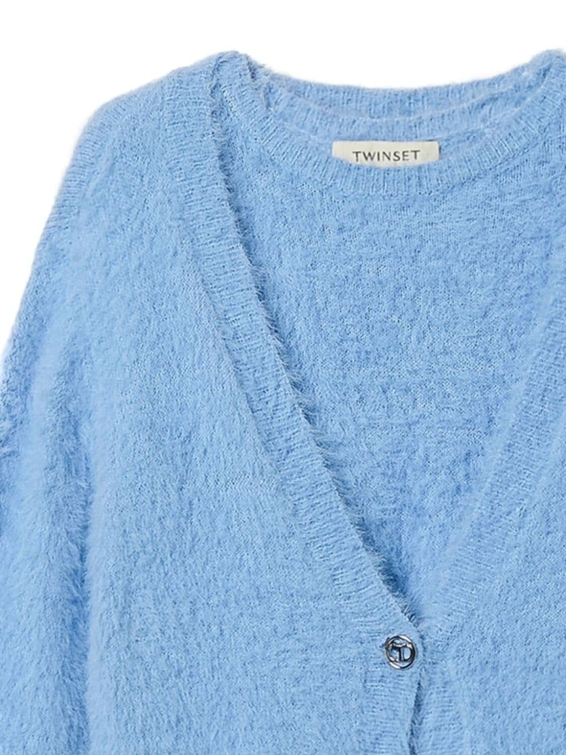 TWINSET Детский кардиган с начесом Twinset Kids, синий
TWINSET Детский кардиган с начесом Twinset Kids, синий