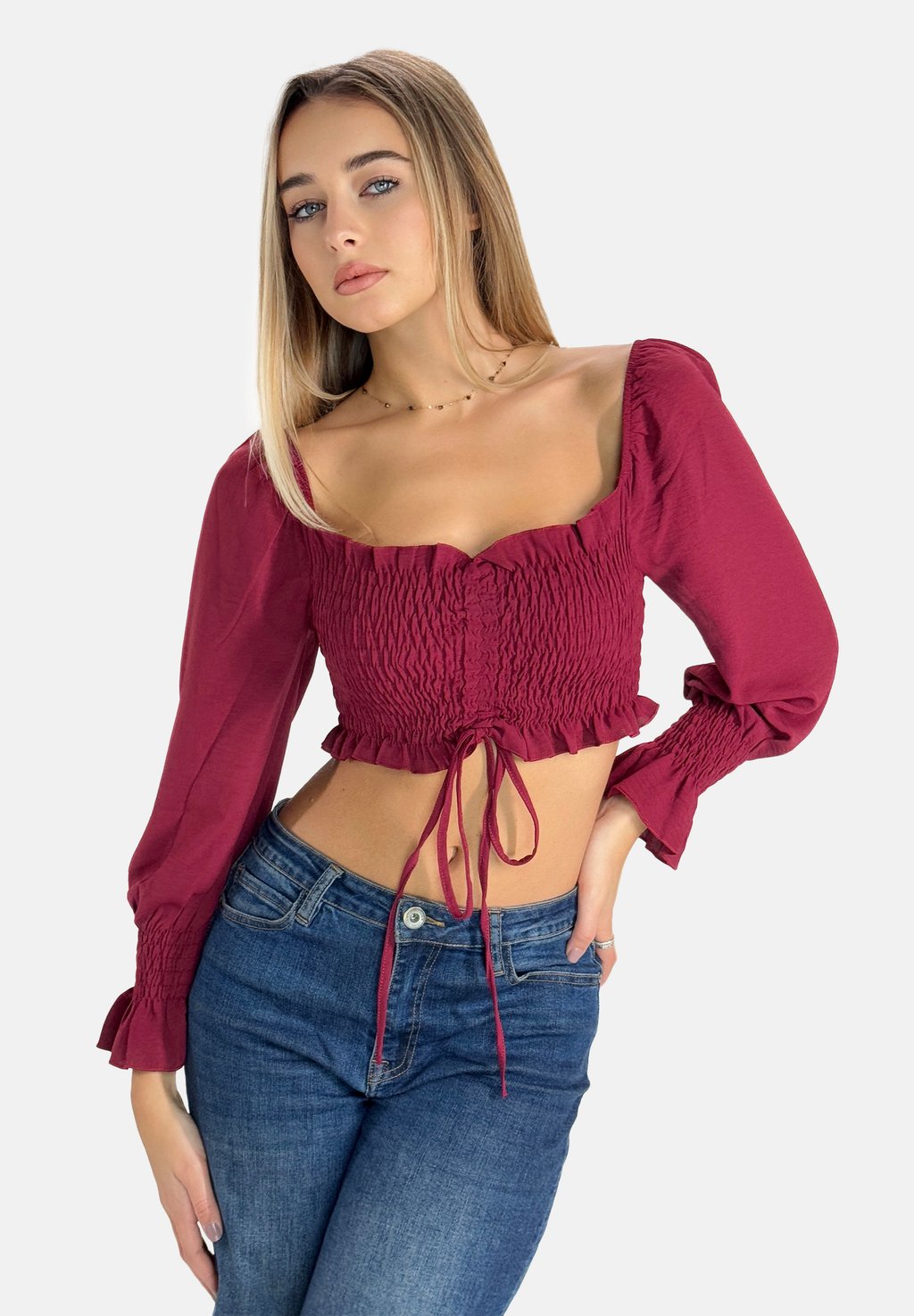 Блуза Elara, темно-красный
Блуза Elara, темно-красный