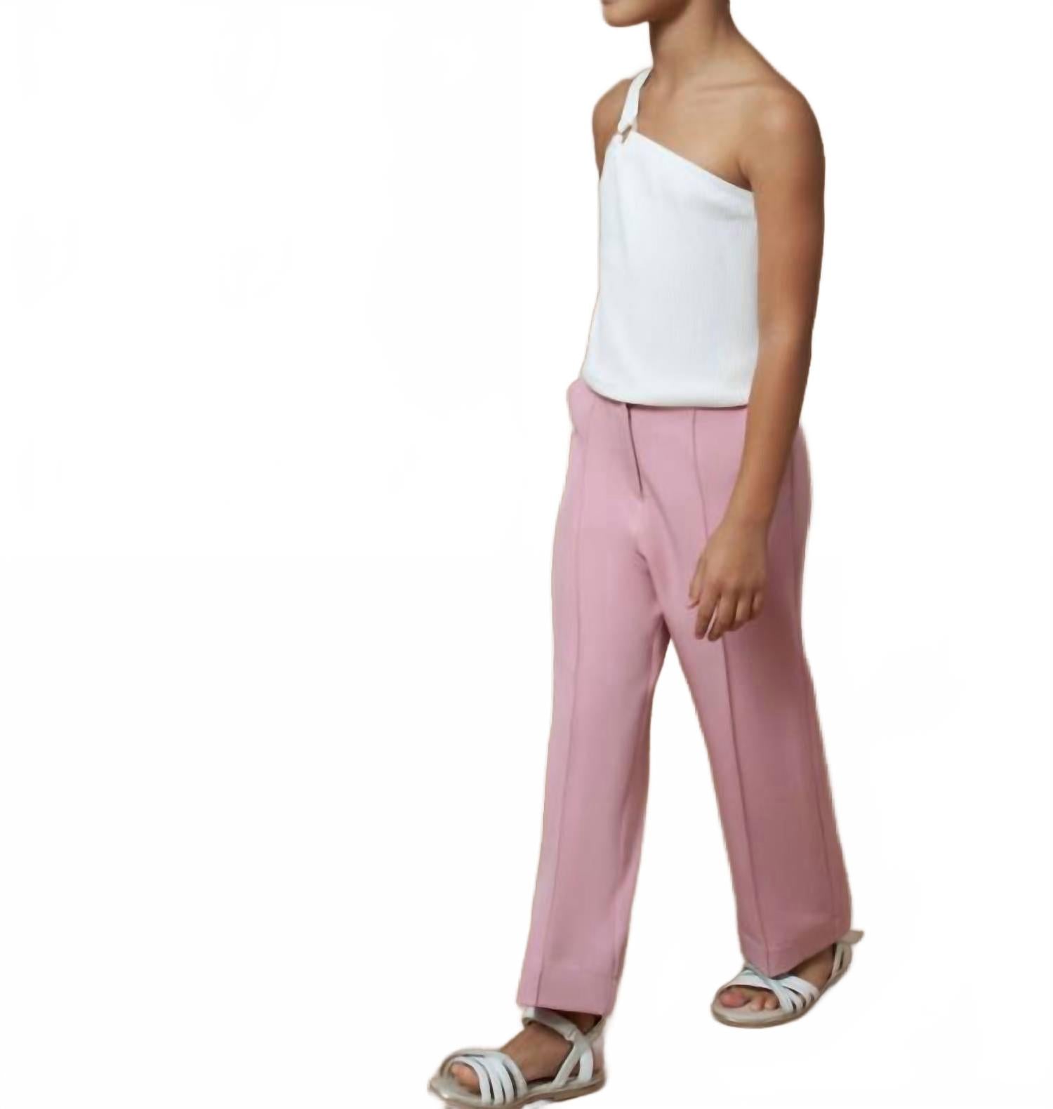 Креповые брюки с передним швом цвета розовый кварц Mayoral, Rose Quartz
Креповые брюки с передним швом цвета розовый кварц Mayoral, Rose Quartz
