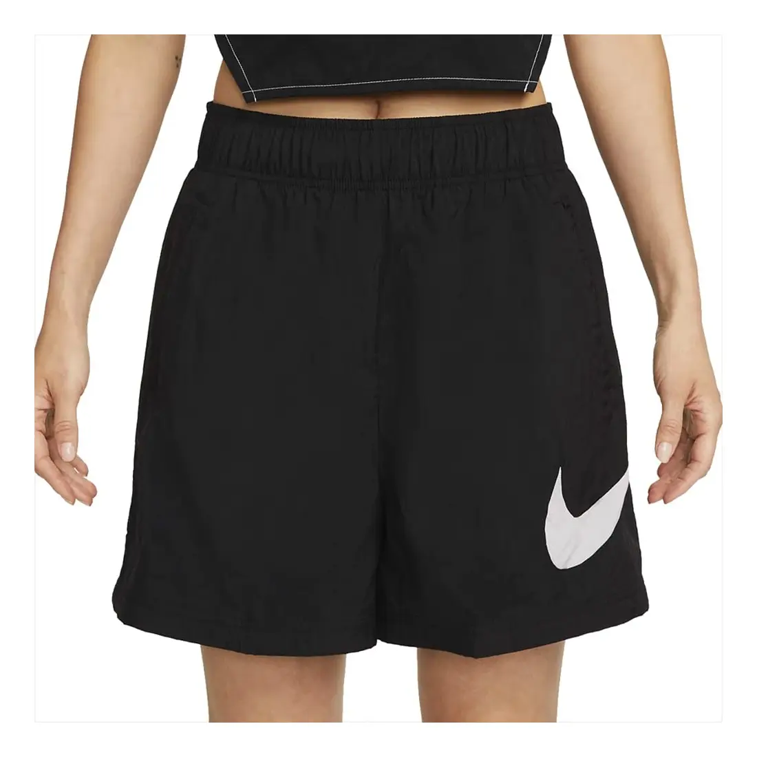 Шорты (WMNS) Nike Sportswear Essential High-Rise Woven Shorts 'Black'
Шорты (WMNS) Nike Sportswear Essential High-Rise Woven Shorts 'Black'