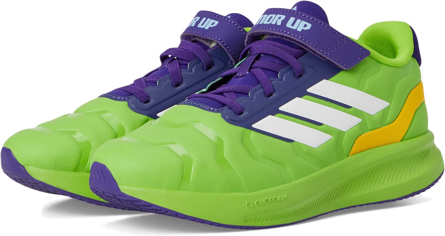 Кроссовки Adidas Kids Marvel Iron Hulk Run Falcon 5 Shoes, Semi Solar Green/White/Collegiate Purple
Кроссовки Adidas Kids Marvel Iron Hulk Run Falcon 5 Shoes, Semi Solar Green/White/Collegiate Purple