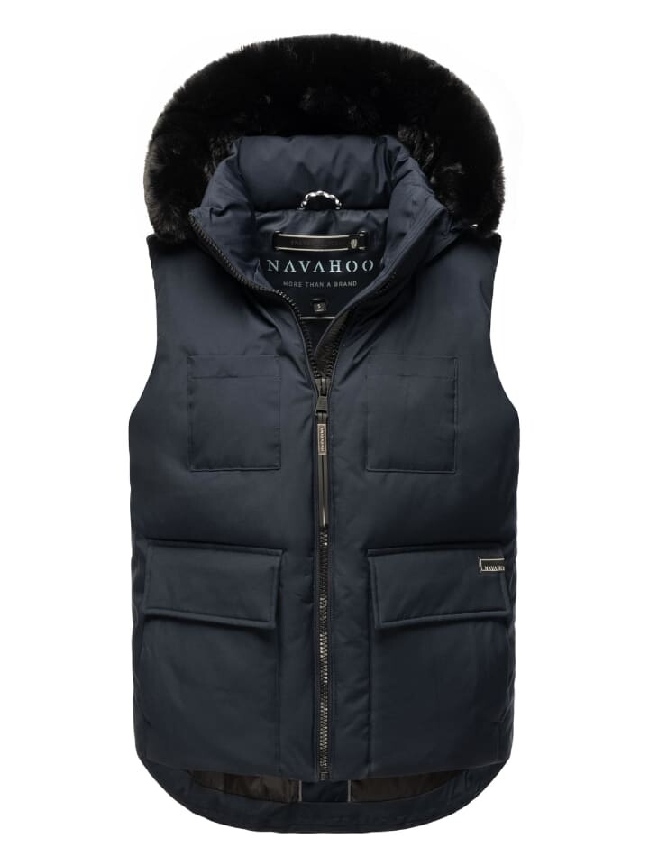 Стеганый жилет Navahoo Zimthäschen XIV, темно-синий
Стеганый жилет Navahoo Zimthäschen XIV, темно-синий