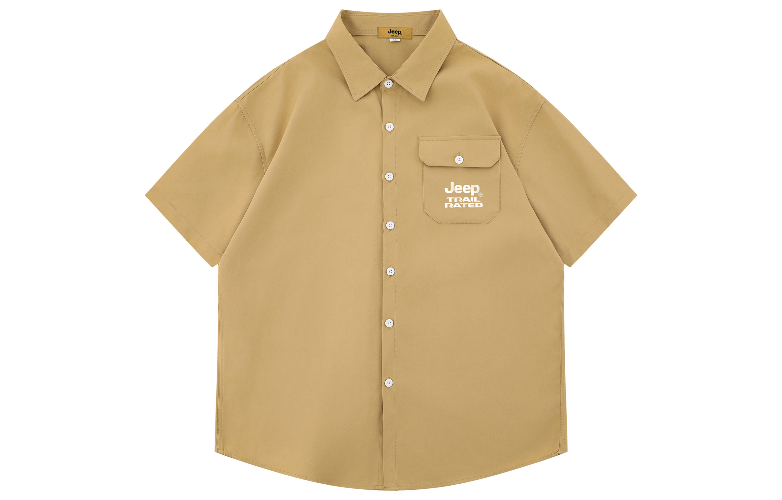 Рубашка унисекс Jeep, хаки
Рубашка унисекс Jeep, хаки