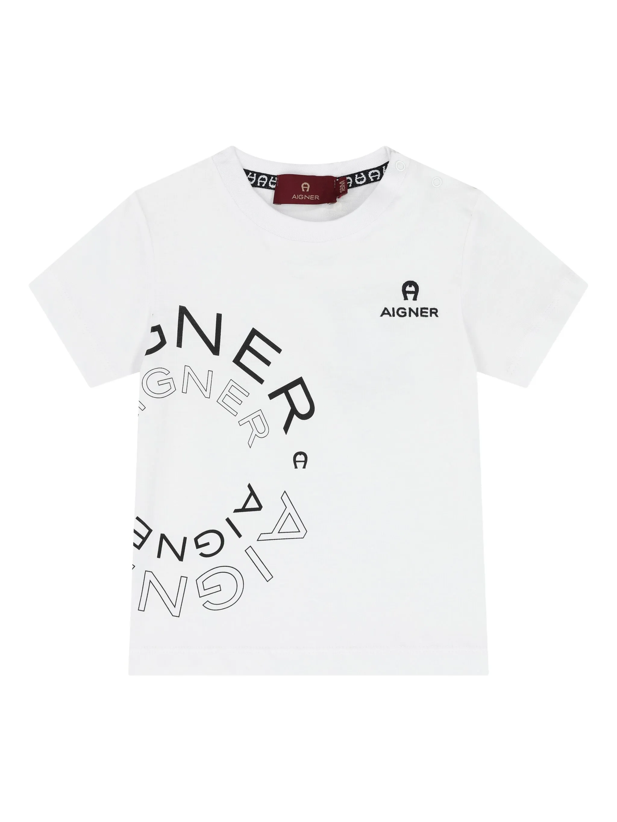 Футболка с логотипом Aigner Kids, белый
Футболка с логотипом Aigner Kids, белый