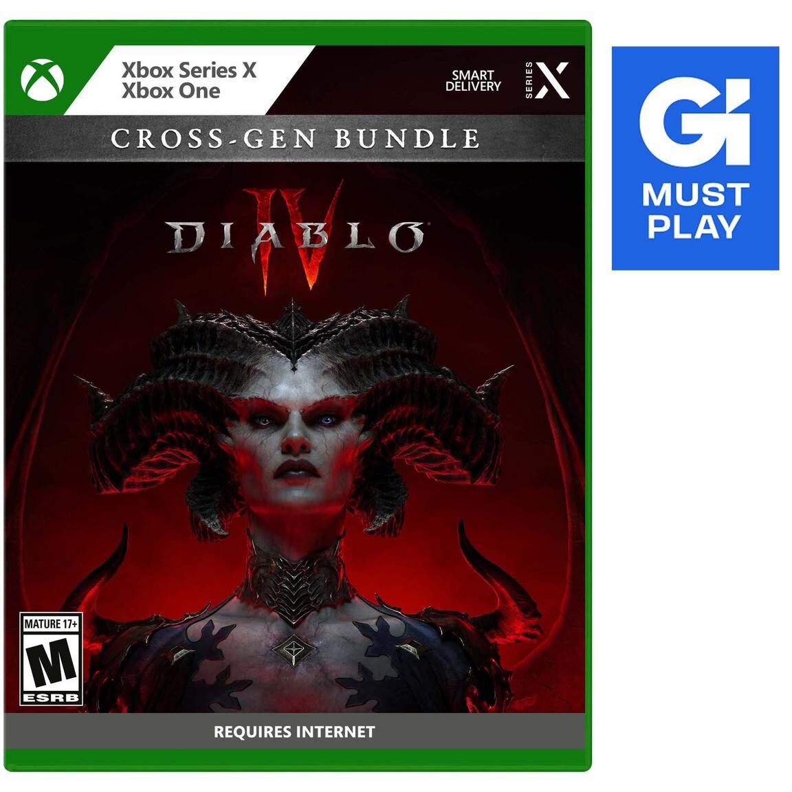 Видеоигра Diablo IV Cross Gen Bundle - Xbox One and Xbox Series X
Видеоигра Diablo IV Cross Gen Bundle - Xbox One and Xbox Series X