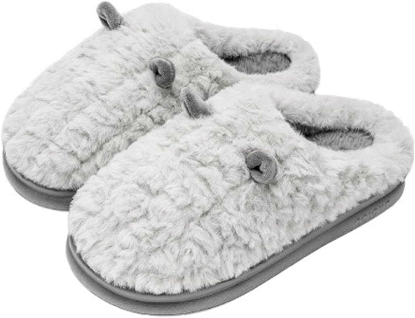 Женские и мужские плюшевые тапочки с эффектом памяти и рогами оленя, удобные зимние тапочки с мягкой подкладкой, толстой подошвой для дома и улицы (размер 40/41 EU, белые) Znel
Женские и мужские плюшевые тапочки с эффектом памяти и рогами оленя, удобные зимние тапочки с мягкой подкладкой, толстой подошвой для дома и улицы (размер 40/41 EU, белые) Znel