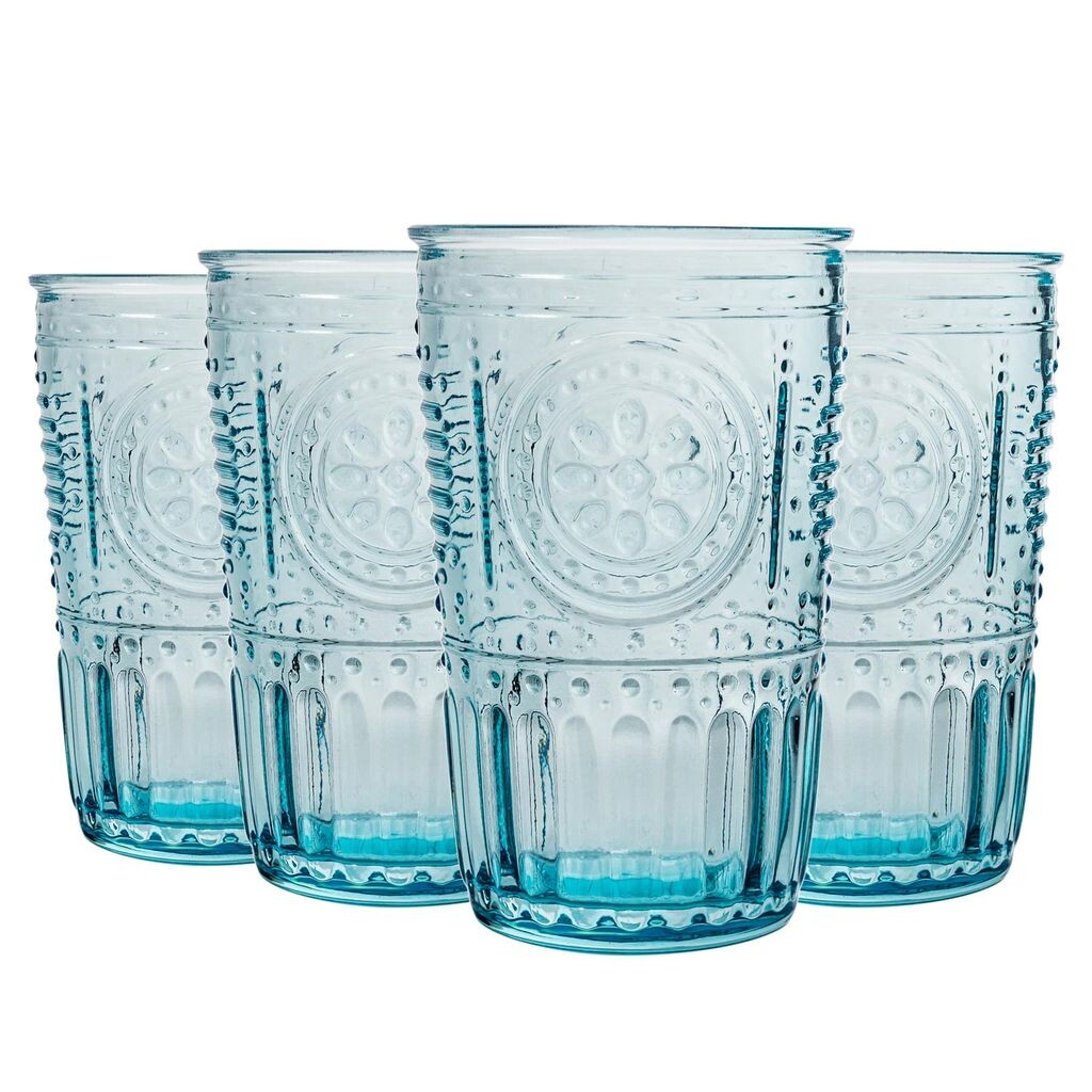 Бокалы Bormioli Rocco Romantic Highball — стакан для коктейля с водным соком в стиле бохо, украшенный цветочным орнаментом — 340 мл — синий — упаковка из 8 шт
Бокалы Bormioli Rocco Romantic Highball — стакан для коктейля с водным соком в стиле бохо, украшенный цветочным орнаментом — 340 мл — синий — упаковка из 8 шт
