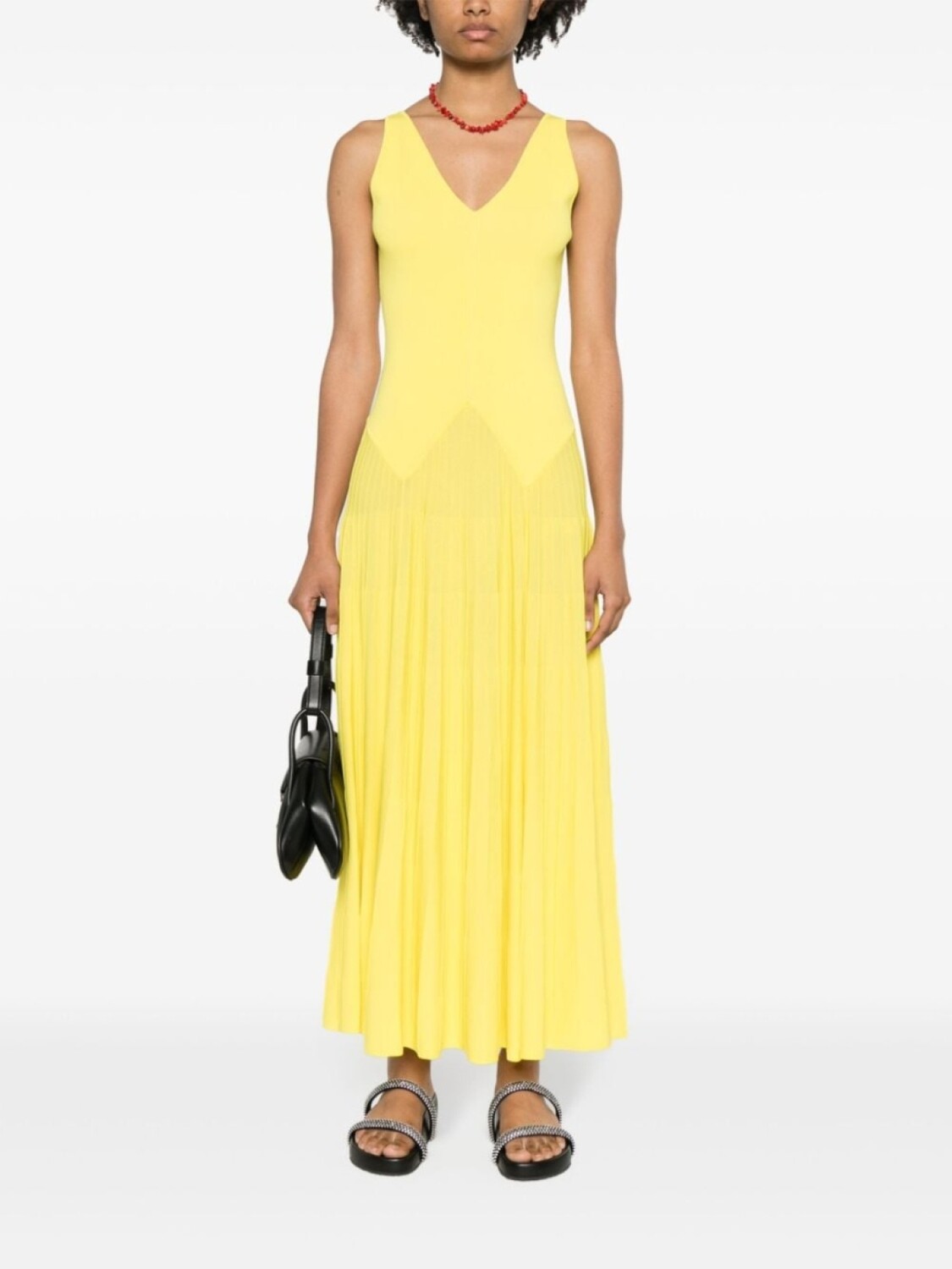 TWINSET длинное трикотажное платье с тиснением, желтый
TWINSET длинное трикотажное платье с тиснением, желтый