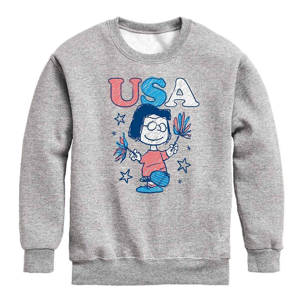 Мальчики 8–20 лет Peanuts Marcie Pom Poms США, флис Licensed Character, цвет Heather Gray
Мальчики 8–20 лет Peanuts Marcie Pom Poms США, флис Licensed Character, цвет Heather Gray