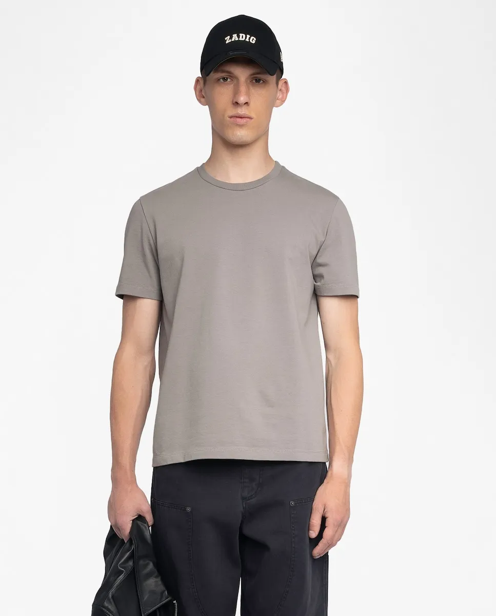 Мужская футболка Tommy с коротким рукавом из хлопка Zadig & Voltaire, серый
Мужская футболка Tommy с коротким рукавом из хлопка Zadig & Voltaire, серый