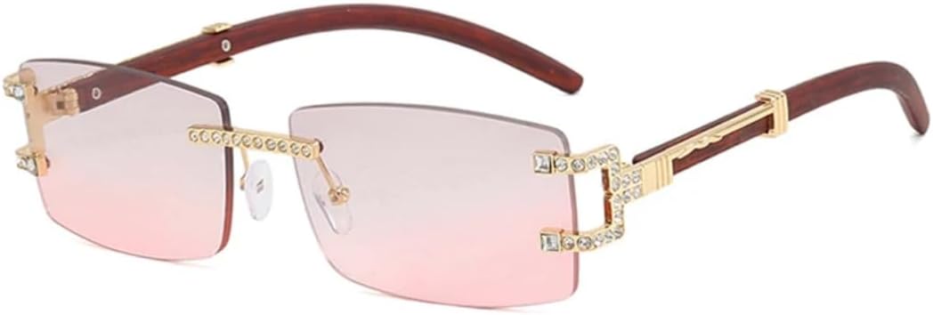 Солнцезащитные очки с защитой UV400 | Малые безободковые линзы с градиентом | Для женщин и мужчин | Для занятий спортом на открытом воздухе и вождения DSVIGF, Graypink
Солнцезащитные очки с защитой UV400 | Малые безободковые линзы с градиентом | Для женщин и мужчин | Для занятий спортом на открытом воздухе и вождения DSVIGF, Graypink