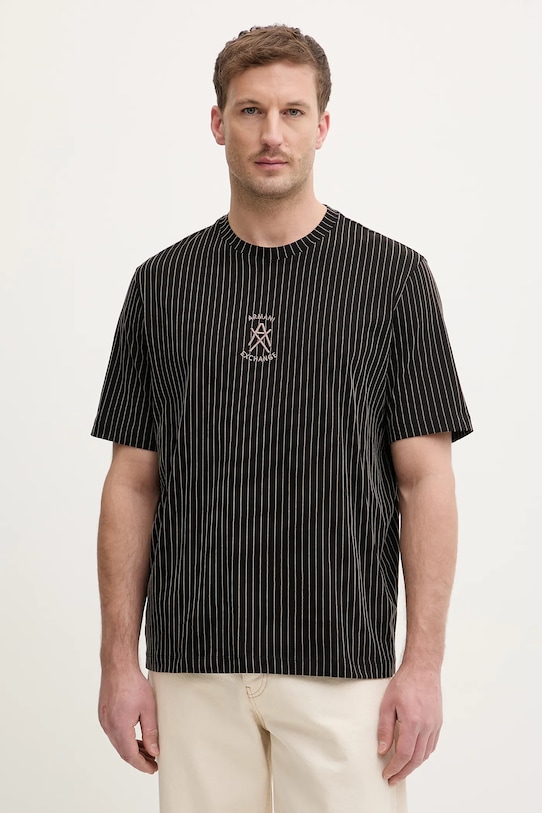 Хлопковая футболка Armani Exchange, черный
Хлопковая футболка Armani Exchange, черный