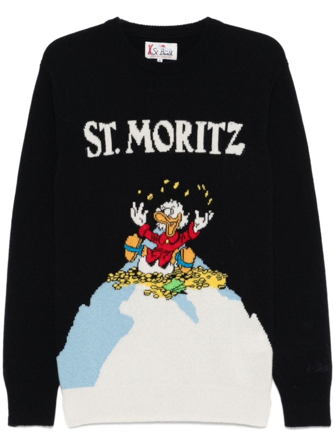 MC2 Saint Barth свитер Heron из коллаборации с Disney, черный
MC2 Saint Barth свитер Heron из коллаборации с Disney, черный