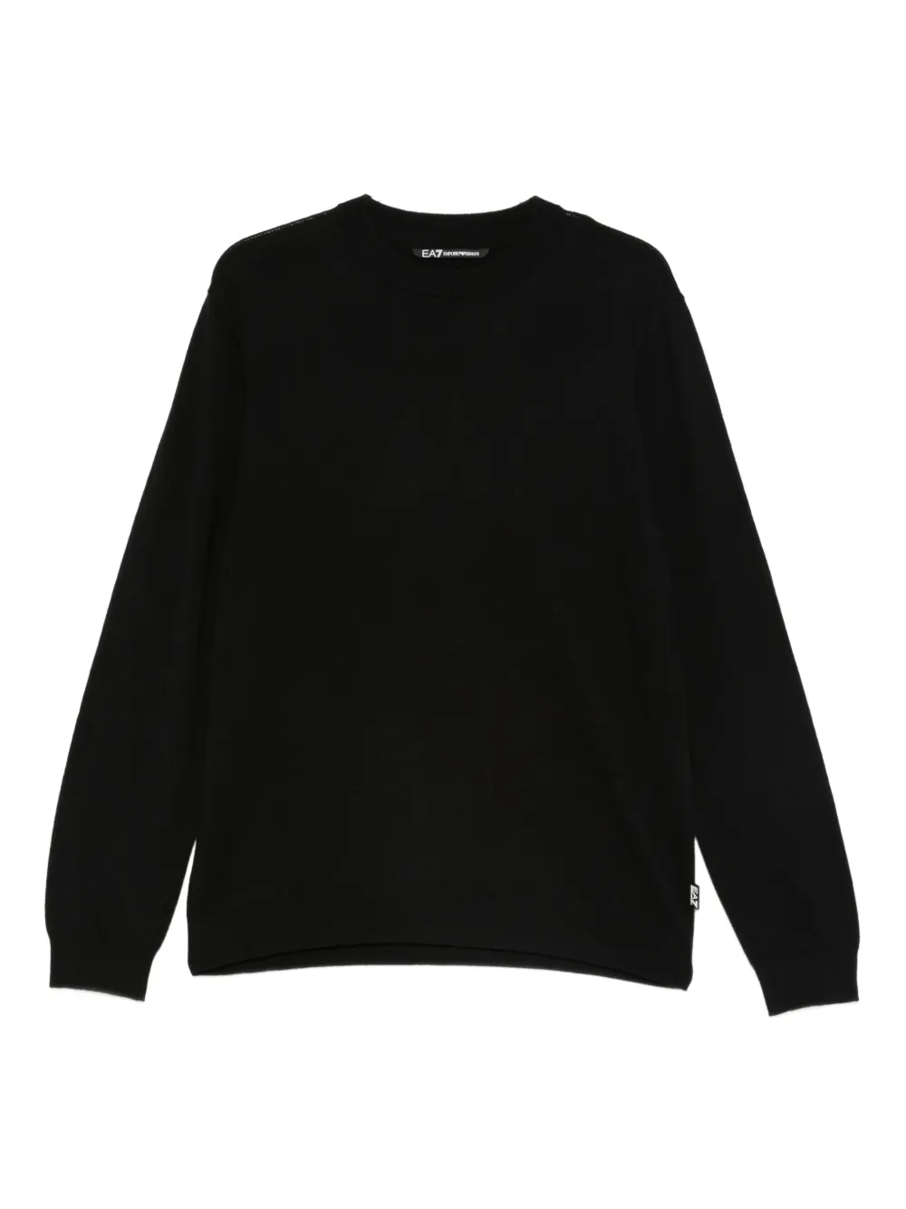 Свитер с круглым вырезом Ea7 Emporio Armani, черный
Свитер с круглым вырезом Ea7 Emporio Armani, черный