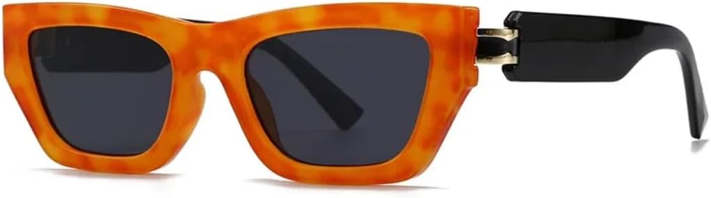 Солнцезащитные очки «кошачий глаз» в крупной оправе для женщин и мужчин, в винтажном панк-стиле, популярные для активного отдыха и вождения, с защитой от УФ-излучения UV400 (оранжево-черные) TVTBBVV, Orange Black
Солнцезащитные очки «кошачий глаз» в крупной оправе для женщин и мужчин, в винтажном панк-стиле, популярные для активного отдыха и вождения, с защитой от УФ-излучения UV400 (оранжево-черные) TVTBBVV, Orange Black