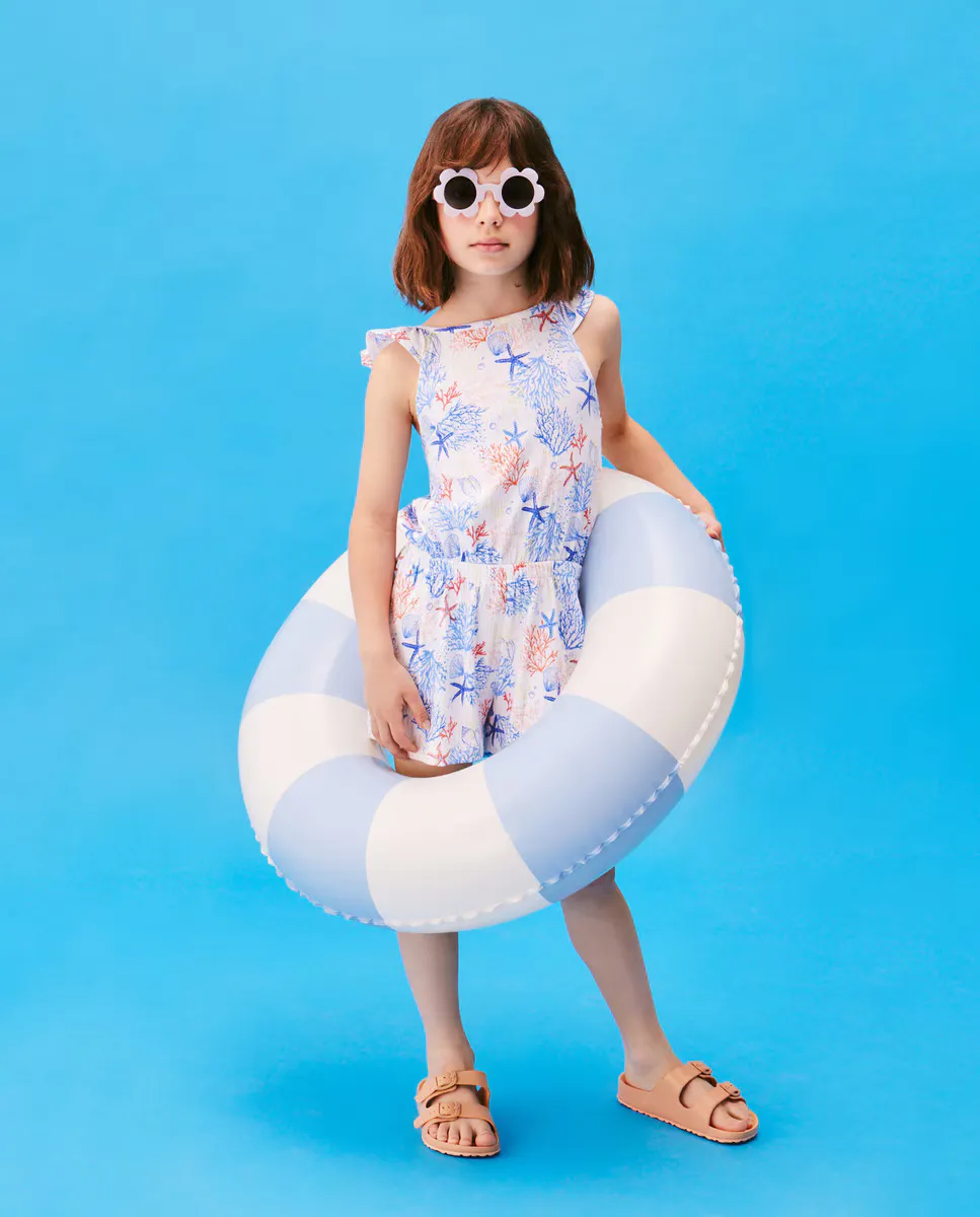 Девичий короткий комбинезон с V-образной спиной Kids El Corte Inglés, красный
Девичий короткий комбинезон с V-образной спиной Kids El Corte Inglés, красный