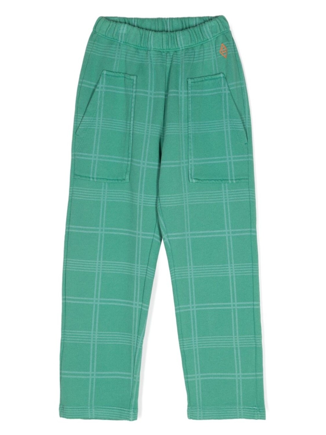 The Animals Observatory зауженные брюки в клетку с логотипом, зеленый
The Animals Observatory зауженные брюки в клетку с логотипом, зеленый