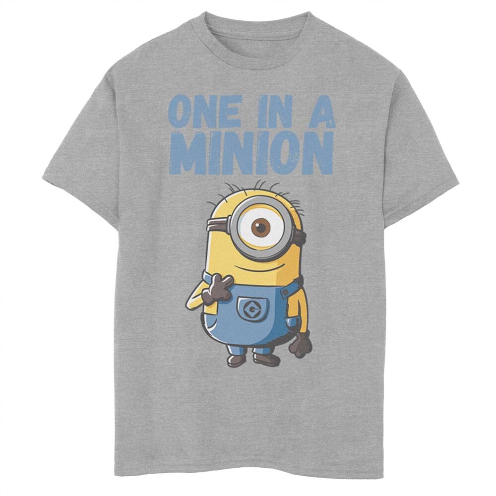 Футболка с изображением миньонов One In a Minion для мальчиков 8–20 лет Licensed Character, цвет Athletic Heather
Футболка с изображением миньонов One In a Minion для мальчиков 8–20 лет Licensed Character, цвет Athletic Heather