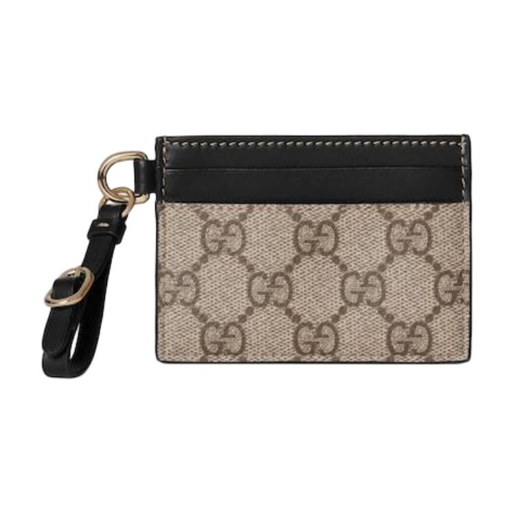 GG Emblem Coated Canvas Card Holder Women's Beige & Dark Brown GUCCI, Box(Set+Box)
GG Emblem Coated Canvas Card Holder Women's Beige & Dark Brown GUCCI, Box(Set+Box)