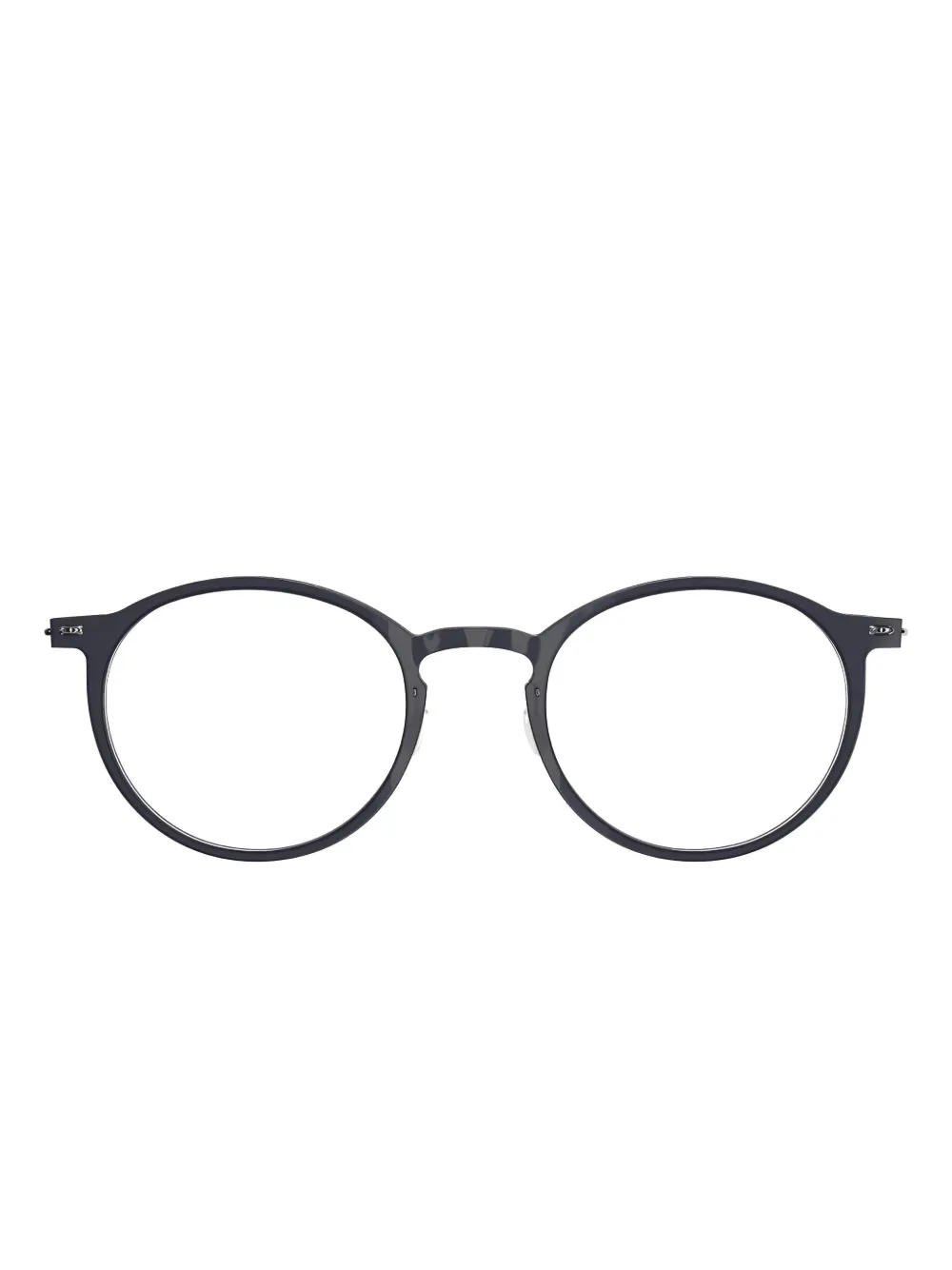 Очки в круглой оправе Lindberg, серый 
Очки в круглой оправе Lindberg, серый