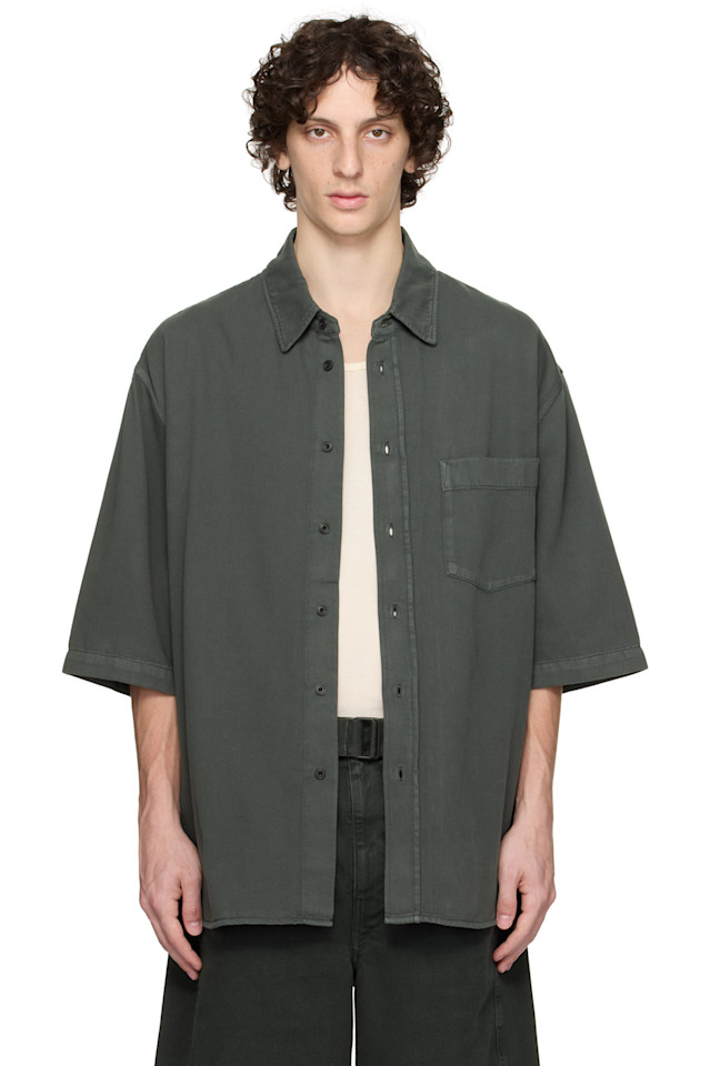 Джинсовая рубашка S/S Lemaire, синий
Джинсовая рубашка S/S Lemaire, синий