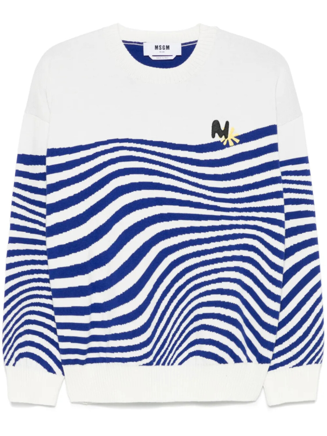 MSGM свитер в полоску, белый
MSGM свитер в полоску, белый