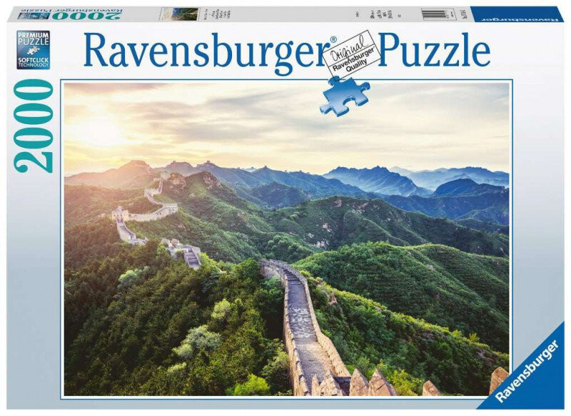 Пазл Ravensburger, Великая Китайская Стена, 2000 шт.
Пазл Ravensburger, Великая Китайская Стена, 2000 шт.