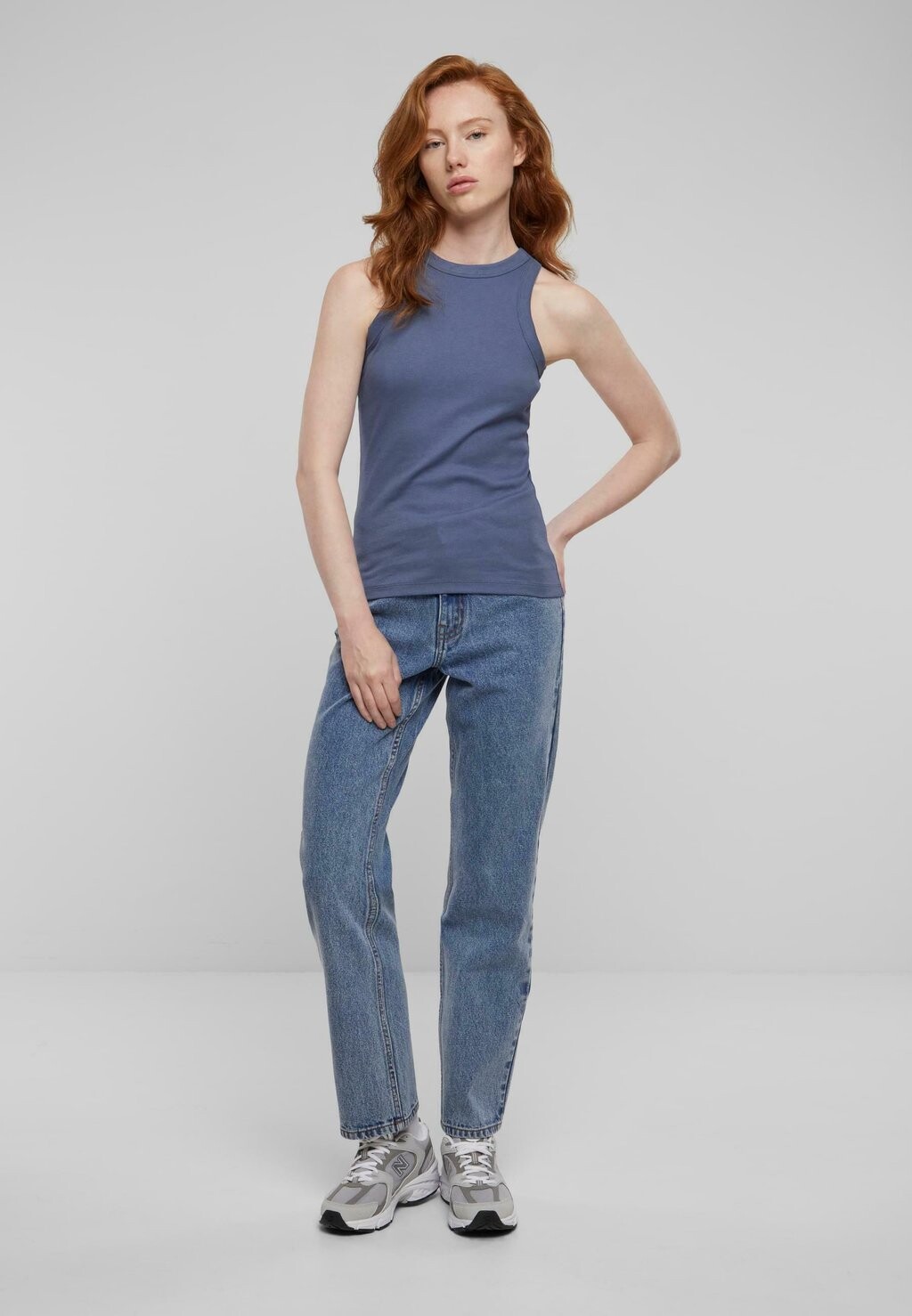 Топ Racer Back Urban Classics, винтажный синий
Топ Racer Back Urban Classics, винтажный синий