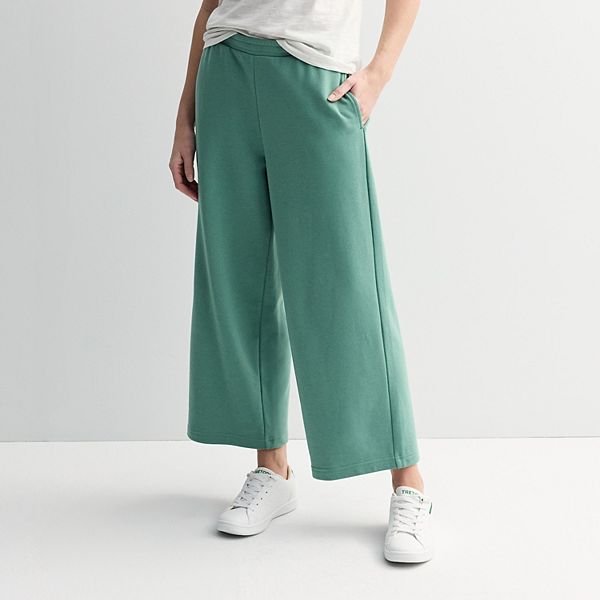 Женские брюки wide leg из френч тери Sonoma Goods For Life, Suede Green
Женские брюки wide leg из френч тери Sonoma Goods For Life, Suede Green