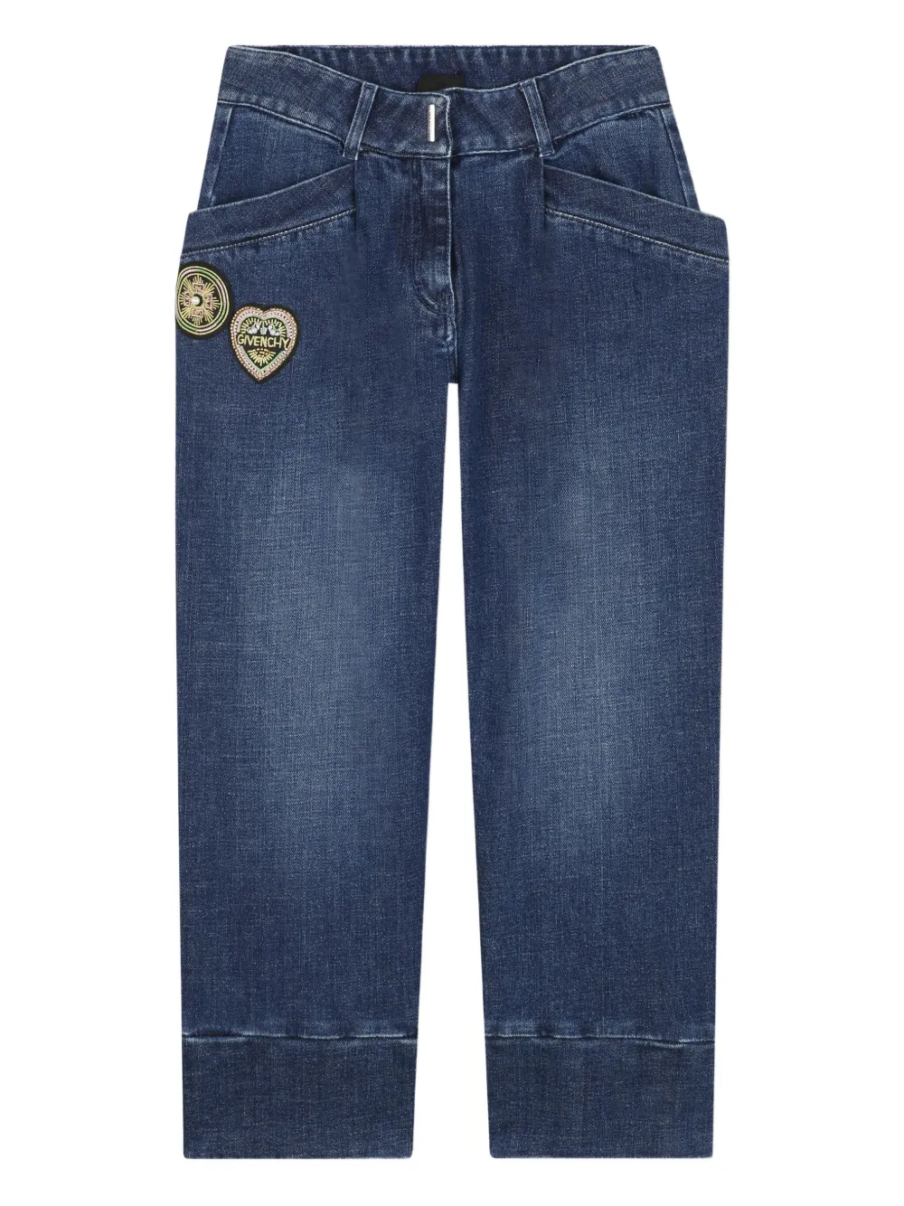 Джинсы с подворотами Givenchy Kids, синий
Джинсы с подворотами Givenchy Kids, синий