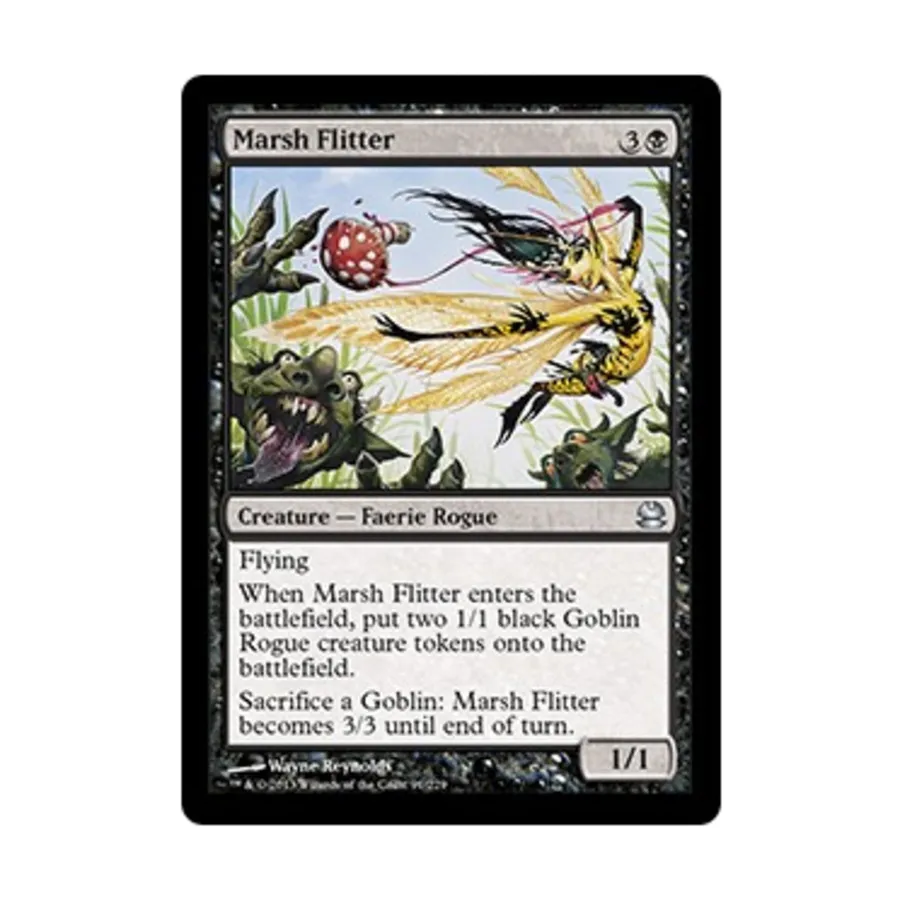 CCG Марш Флиттер (U), MTG - Modern Masters 2013 
CCG Марш Флиттер (U), MTG - Modern Masters 2013