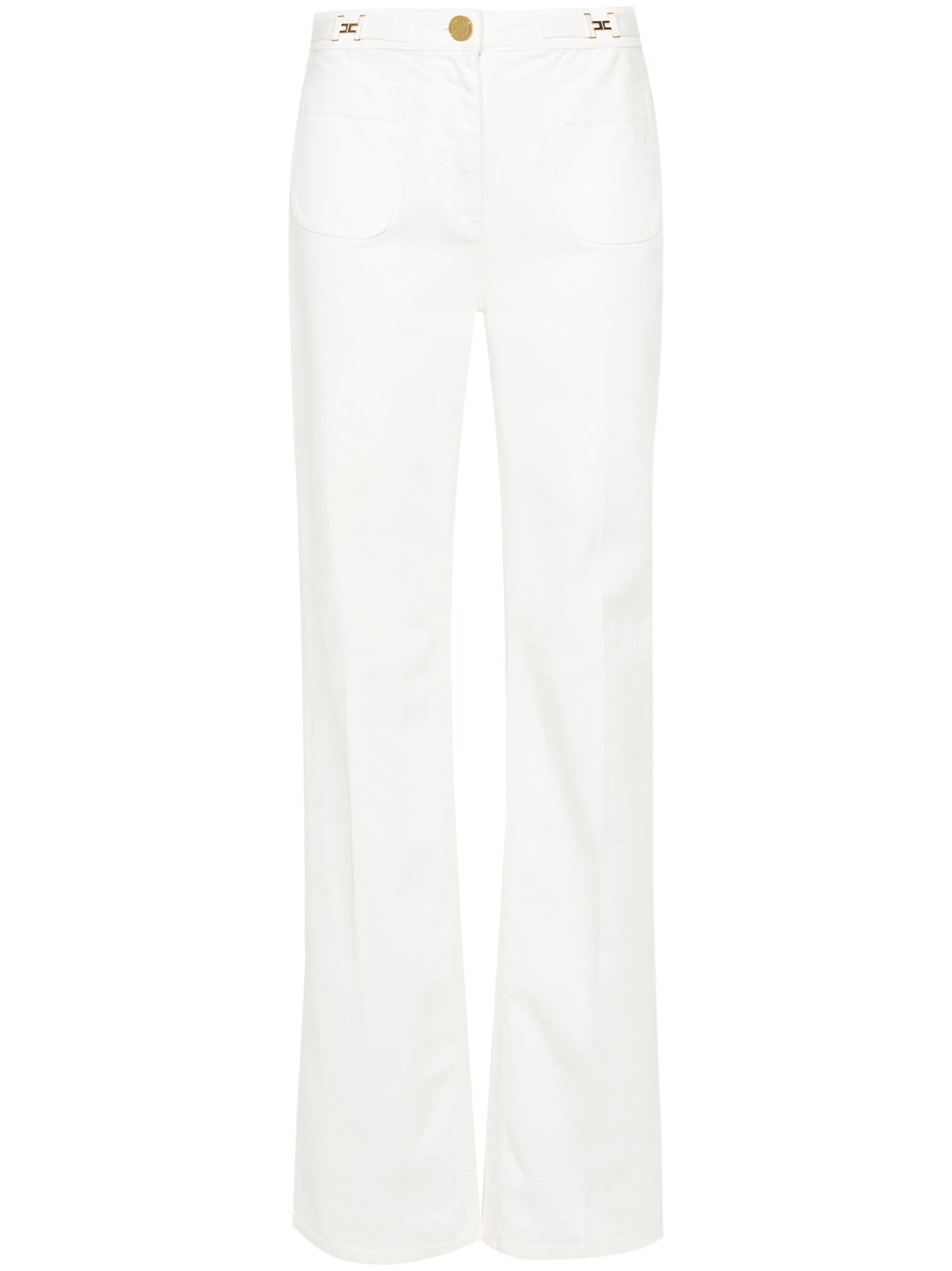 Прямые джинсы с логотипом Elisabetta Franchi, белый
Прямые джинсы с логотипом Elisabetta Franchi, белый