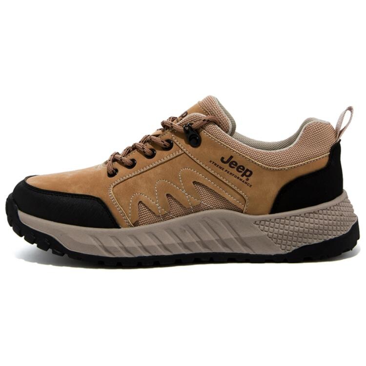 Кроссовки для походов и треккинга мужские с низким верхом желтый Jeep 
Кроссовки для походов и треккинга мужские с низким верхом желтый Jeep