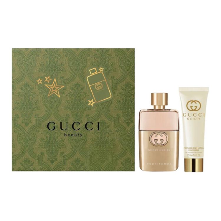 Набор духов guilty eau de parfum 50ml + лосьон для тела 50ml GUCCI
Набор духов guilty eau de parfum 50ml + лосьон для тела 50ml GUCCI