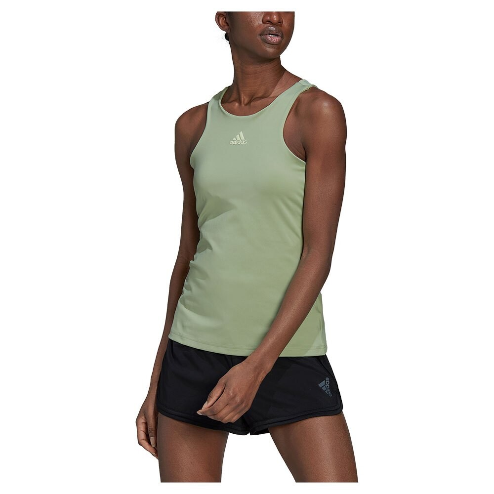 Футболка без рукавов adidas, зеленый
Футболка без рукавов adidas, зеленый