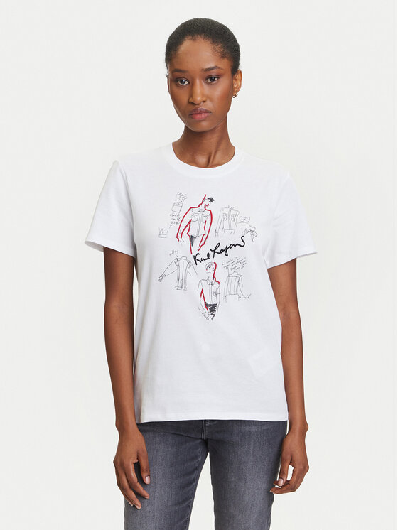 Футболка regular fit A3W17099 Karl Lagerfeld, белый
Футболка regular fit A3W17099 Karl Lagerfeld, белый