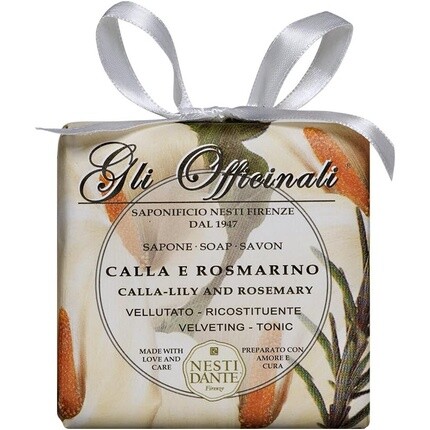 Nesti Dante Gli Officinali Мыло с каллой и розмарином
Nesti Dante Gli Officinali Мыло с каллой и розмарином
