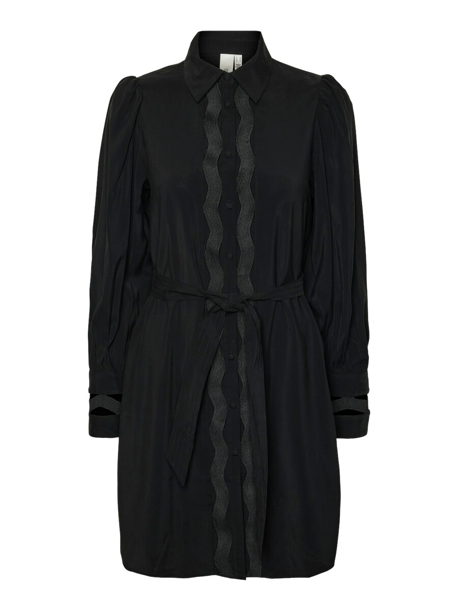 Платье-рубашка YAS YASUNICA, черный 
Платье-рубашка YAS YASUNICA, черный