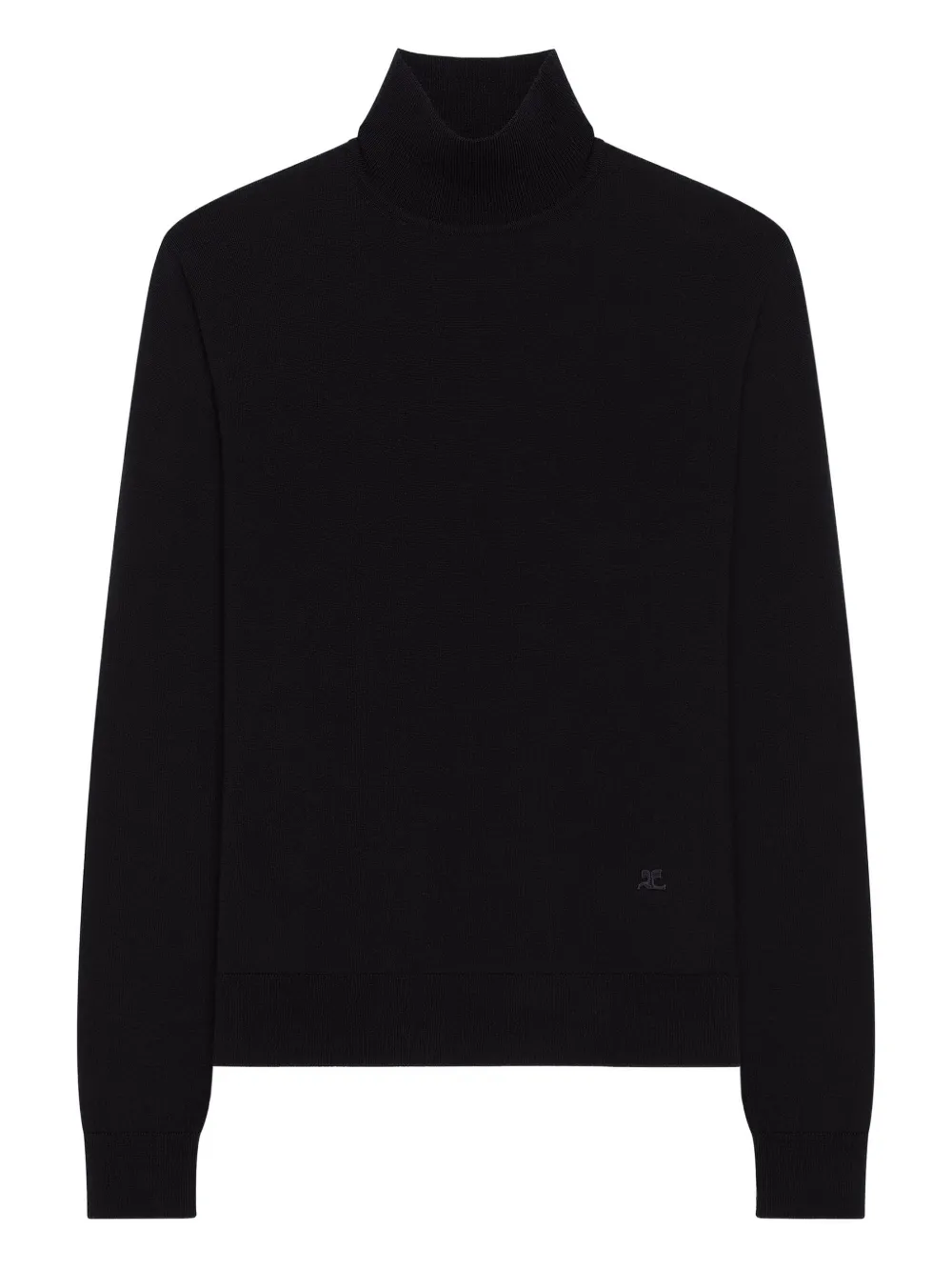 Водолазка асимметричного кроя Courrèges, черный
Водолазка асимметричного кроя Courrèges, черный