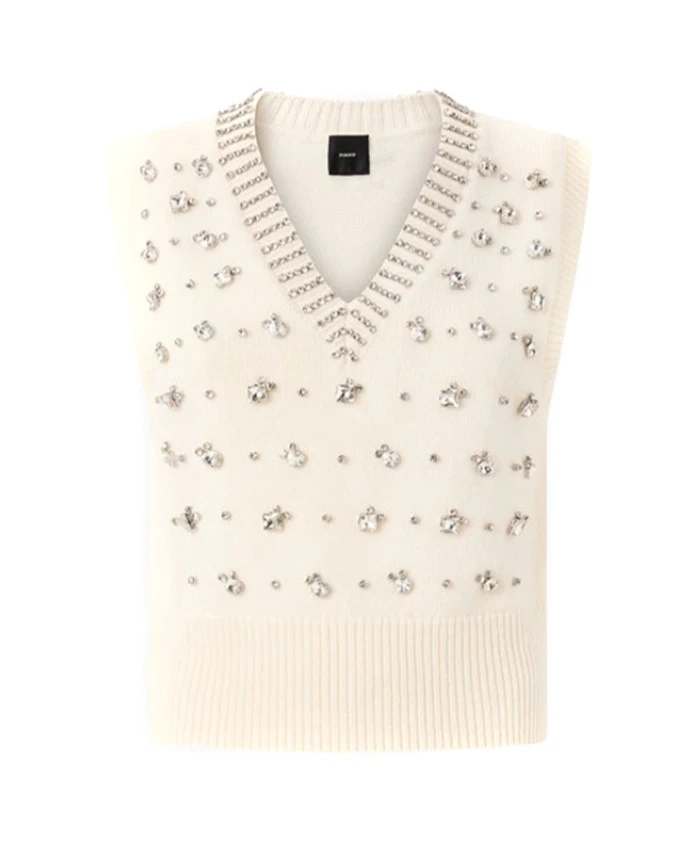 Жилет Понциане Pinko, белый
Жилет Понциане Pinko, белый